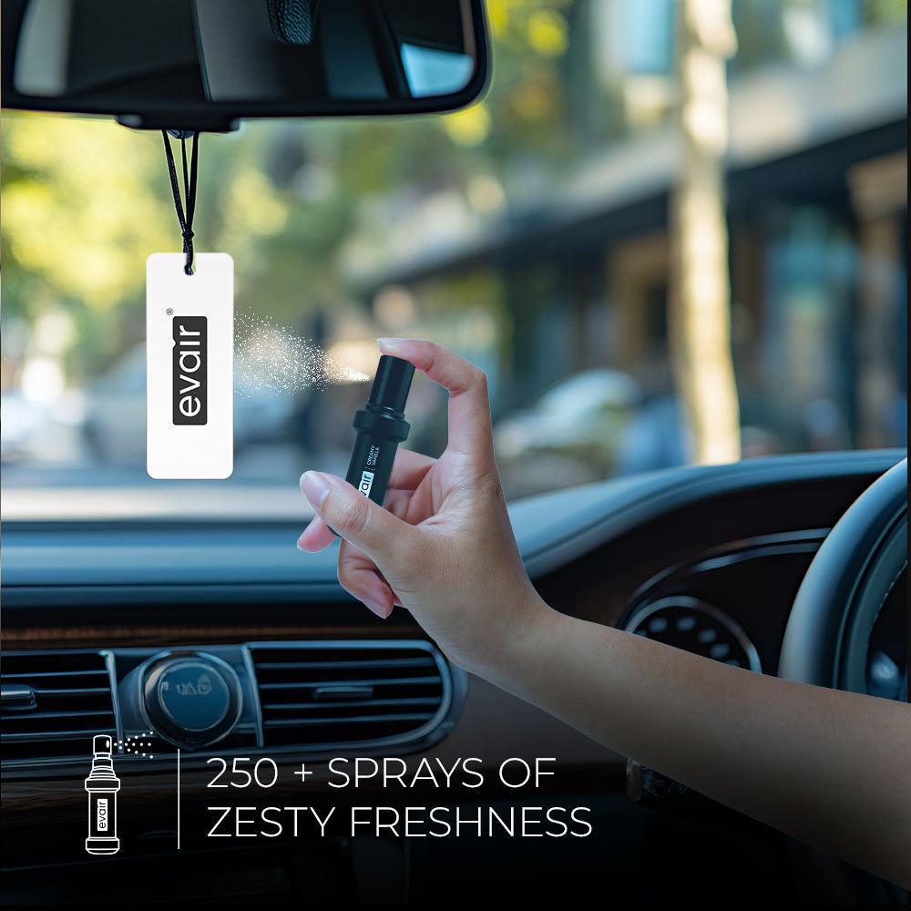 Evair Creamy Vanilla: 30ml Car Freshener with 250+ Sprays