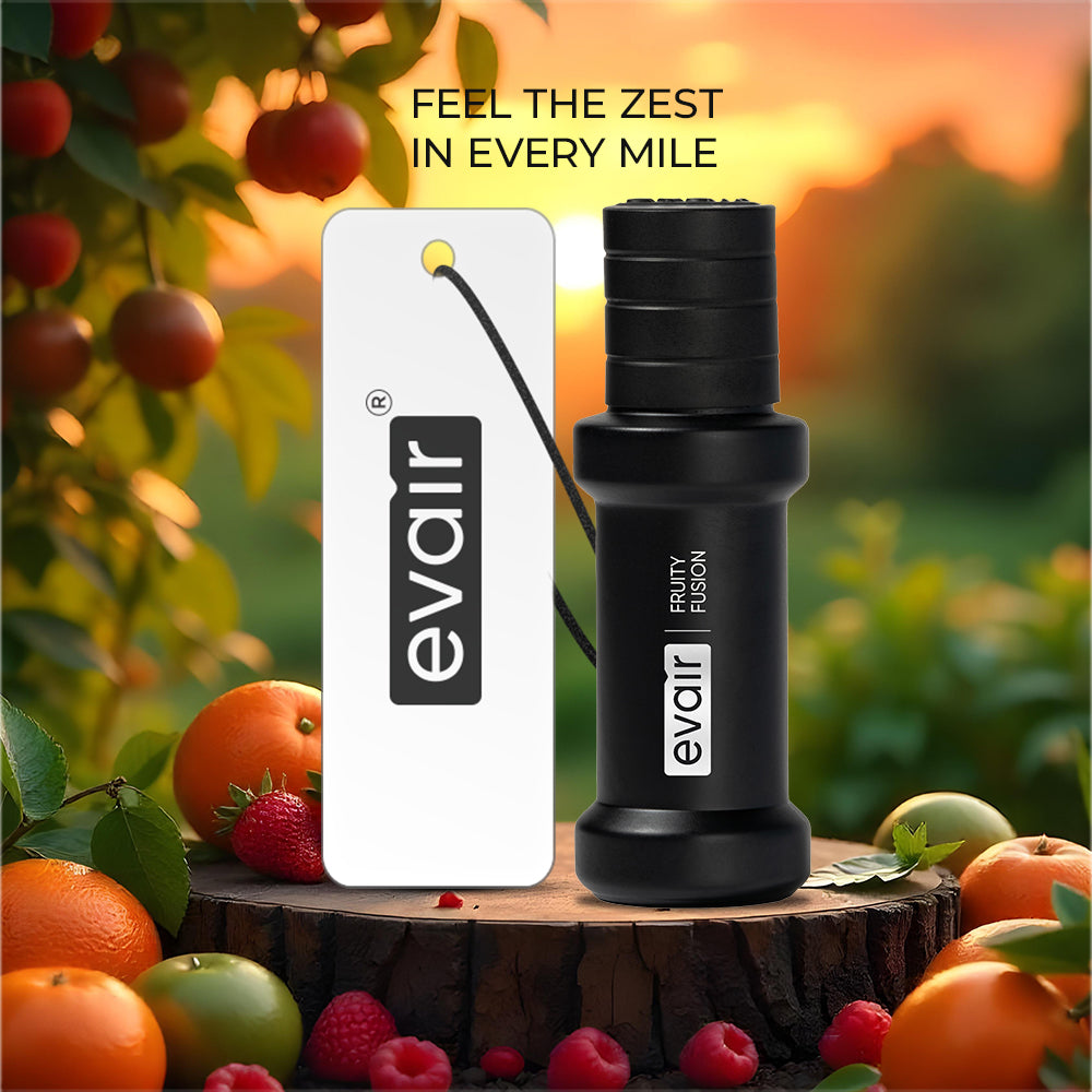 Evair Fruity Fusion: 30ml Car Freshener with 250+ Sprays
