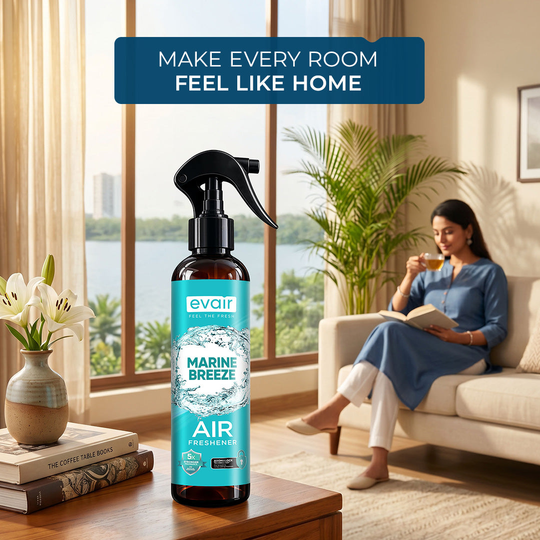 Evair Air Spray | Room Freshener Marine Breeze (200 ml)
