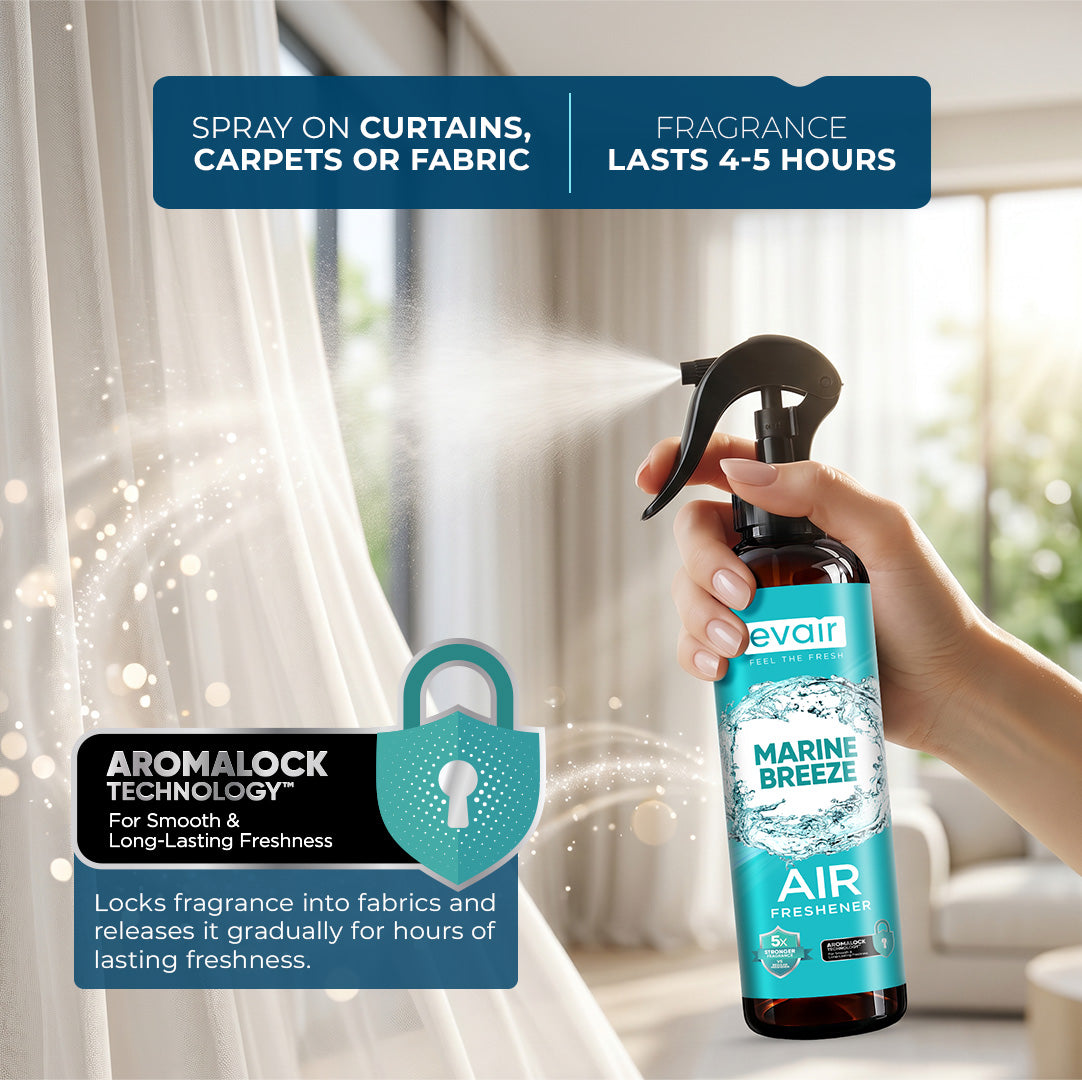 Evair Air Spray | Room Freshener Marine Breeze (200 ml)