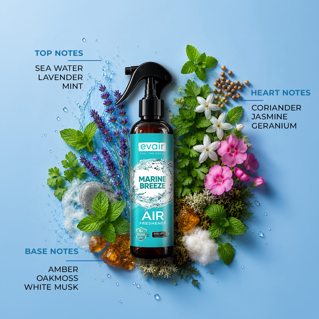 Evair Air Spray | Room Freshener Marine Breeze (200 ml)