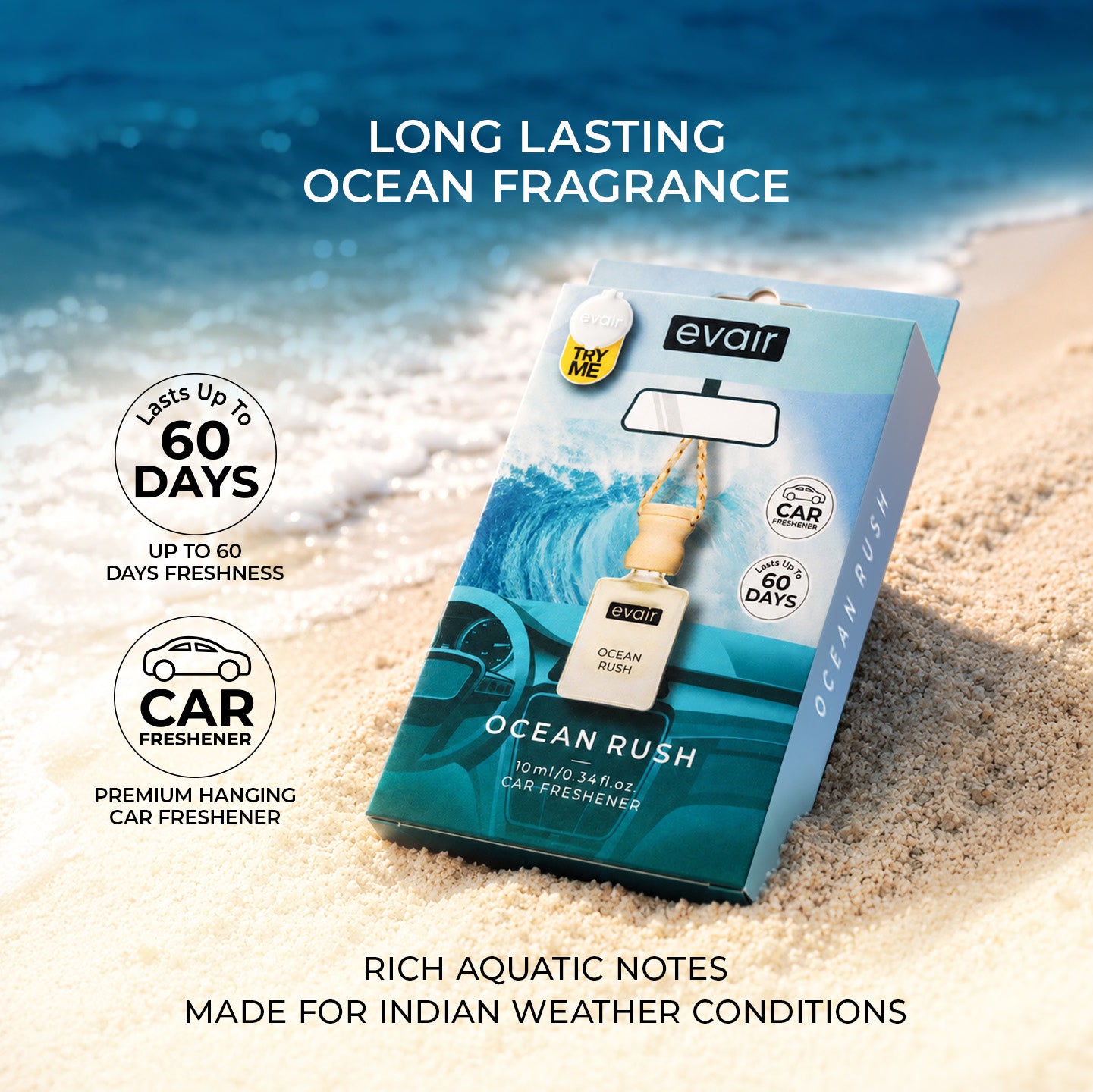 Ocean Rush Car Freshener