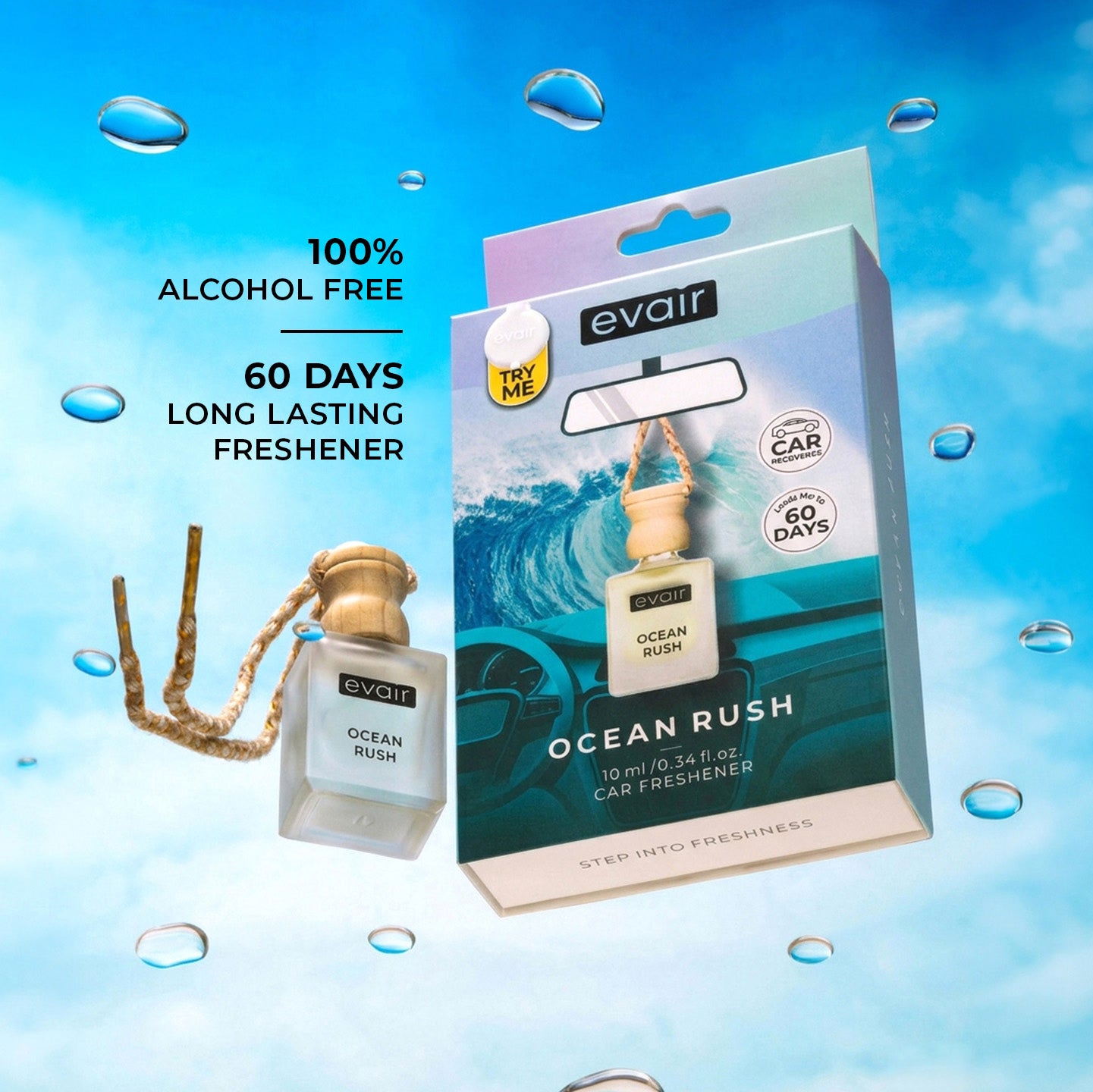 Ocean Rush Car Freshener