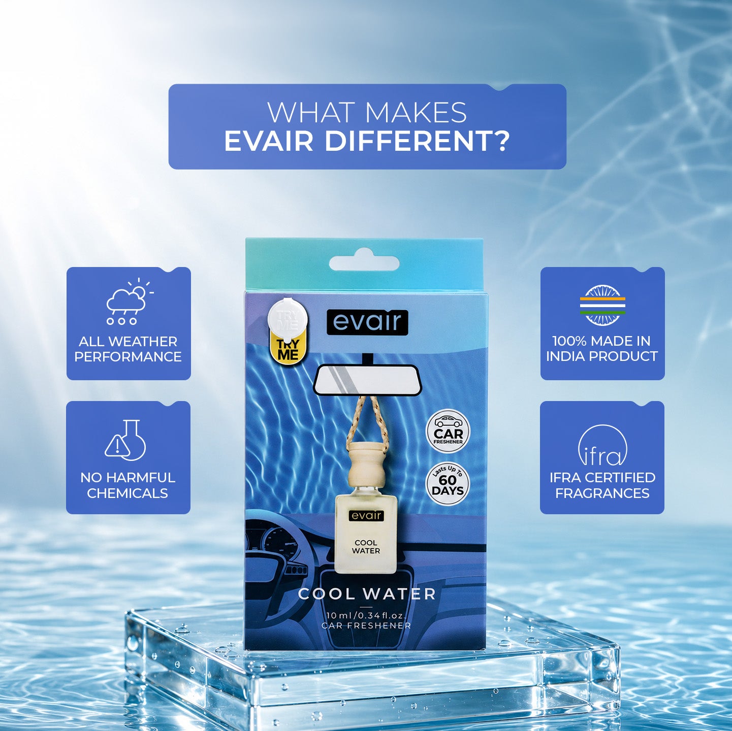 Aqua Car Freshener