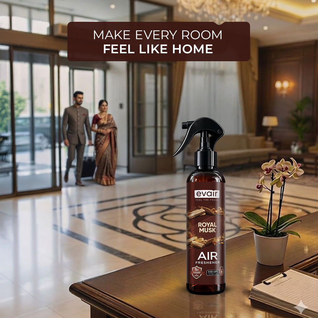 Evair Air Spray | Room Freshener Royal Musk (200 ml)