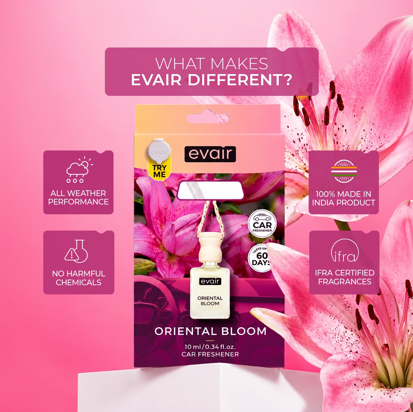 Oriental Bloom Car Freshener