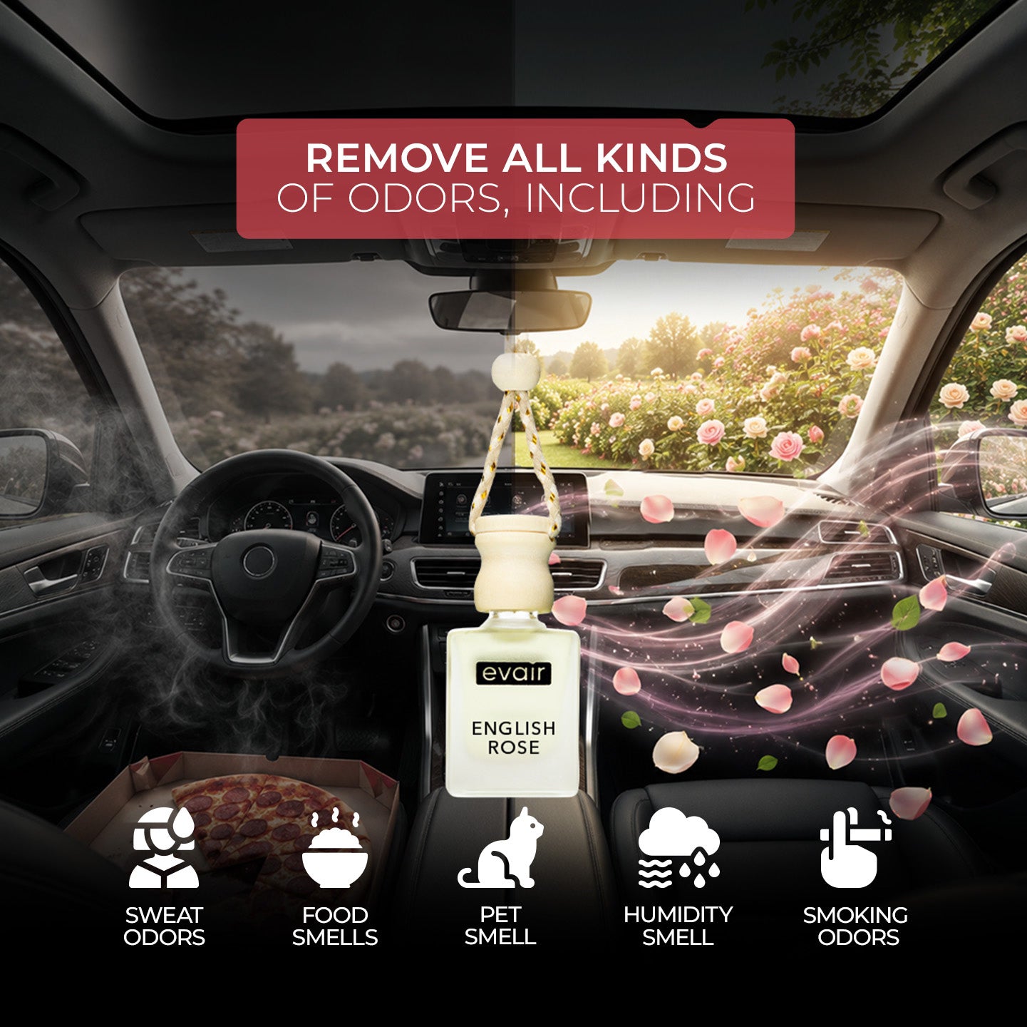 Floral Car Freshener