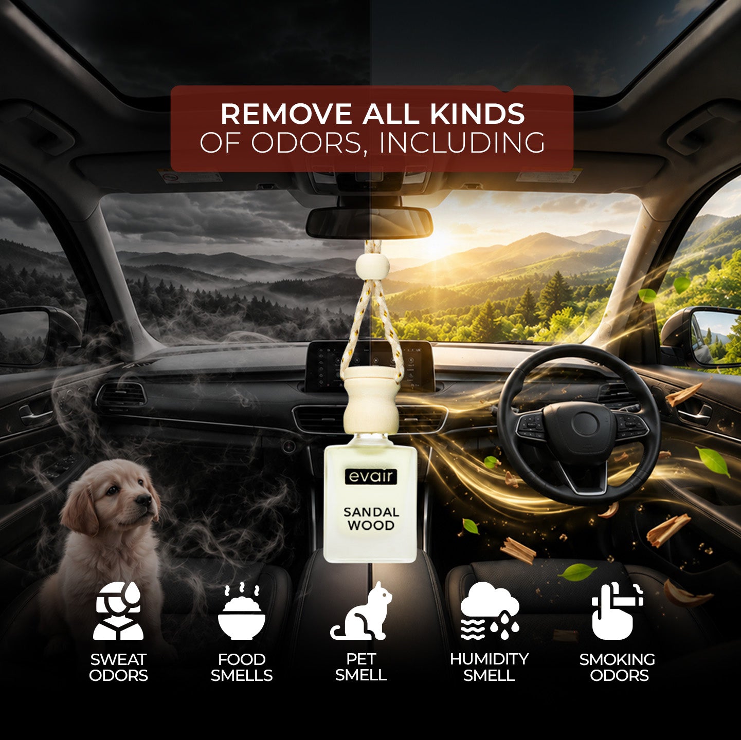 Sandalwood Car Freshener