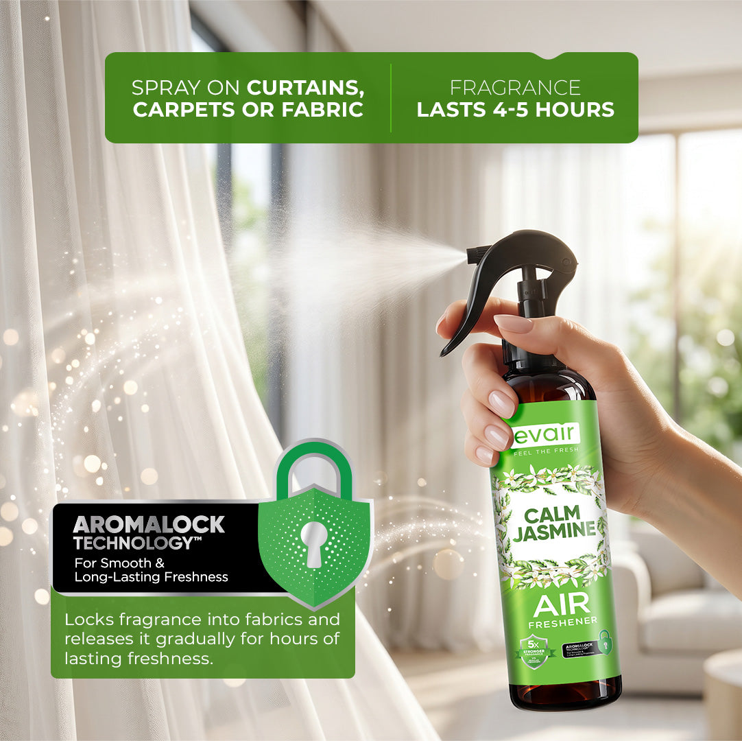 Evair Air Spray | Room Freshener Calm Jasmine (200 ml)