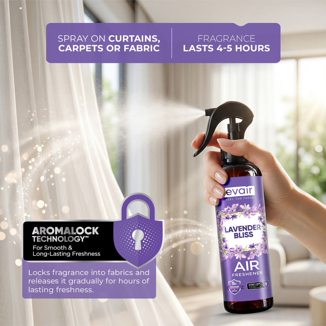 Evair Air Spray | Room Freshener Lavender Bliss (200 ml)