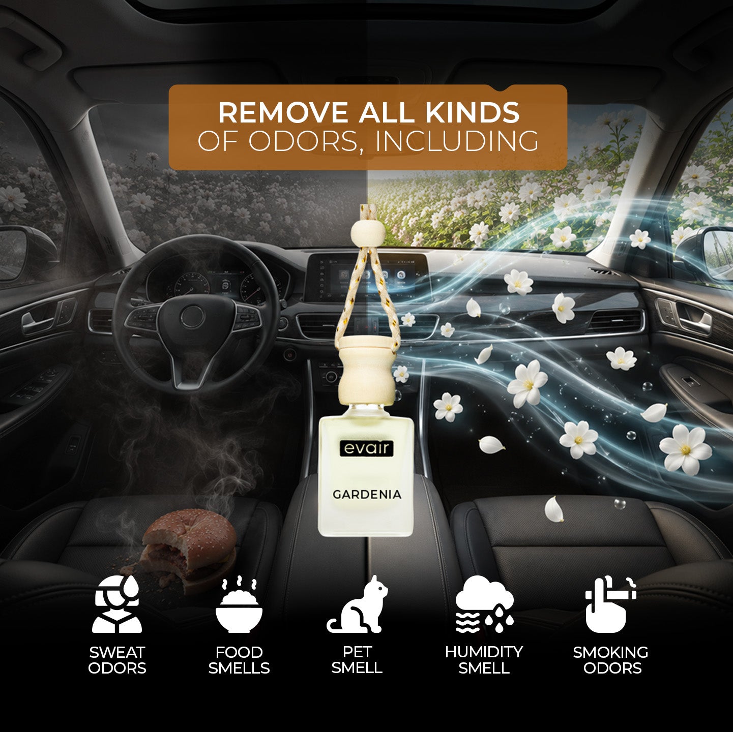 Gardenia Car Freshener