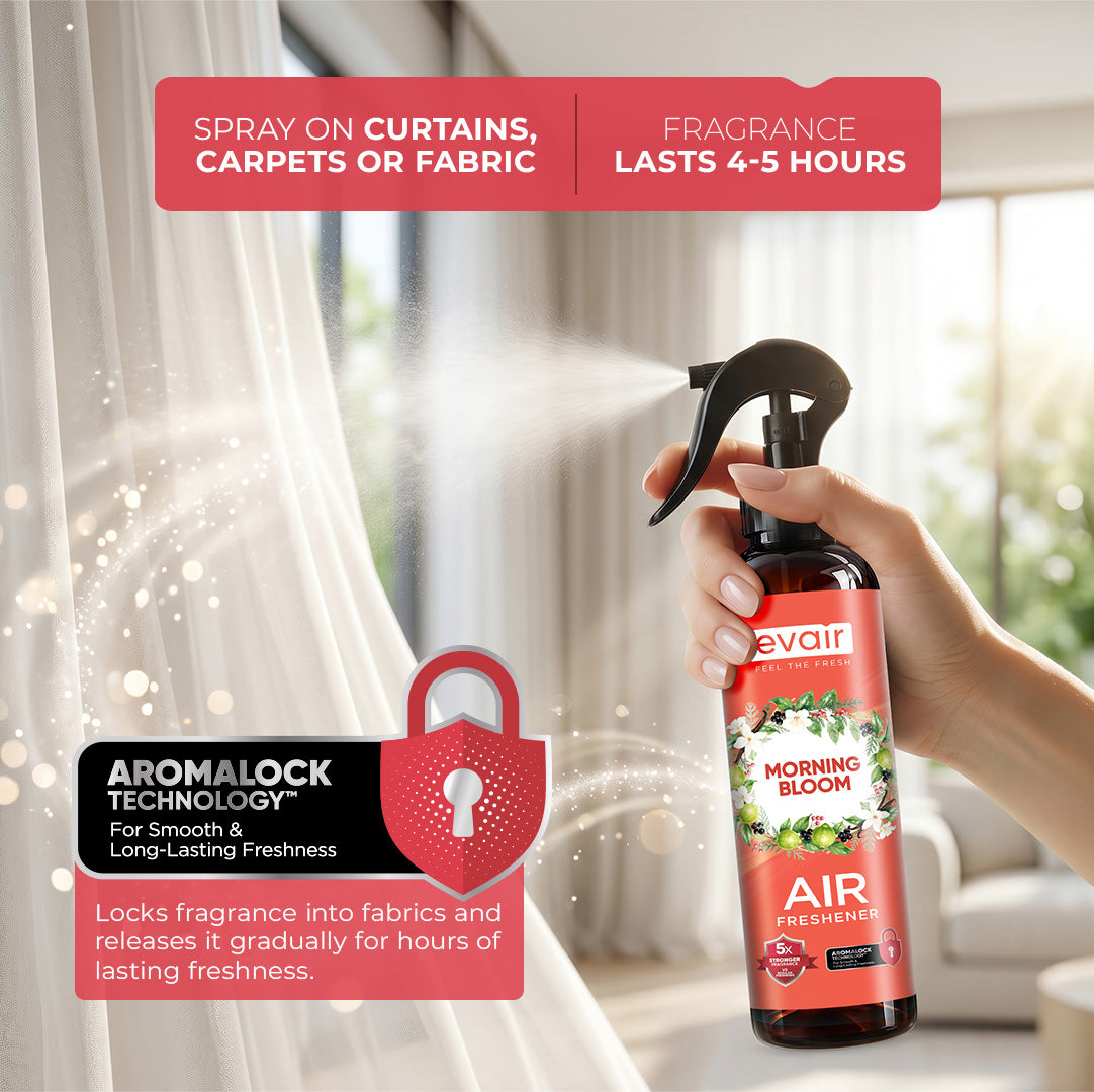 Evair Air Spray | Room Freshener Morning Bloom (200 ml)