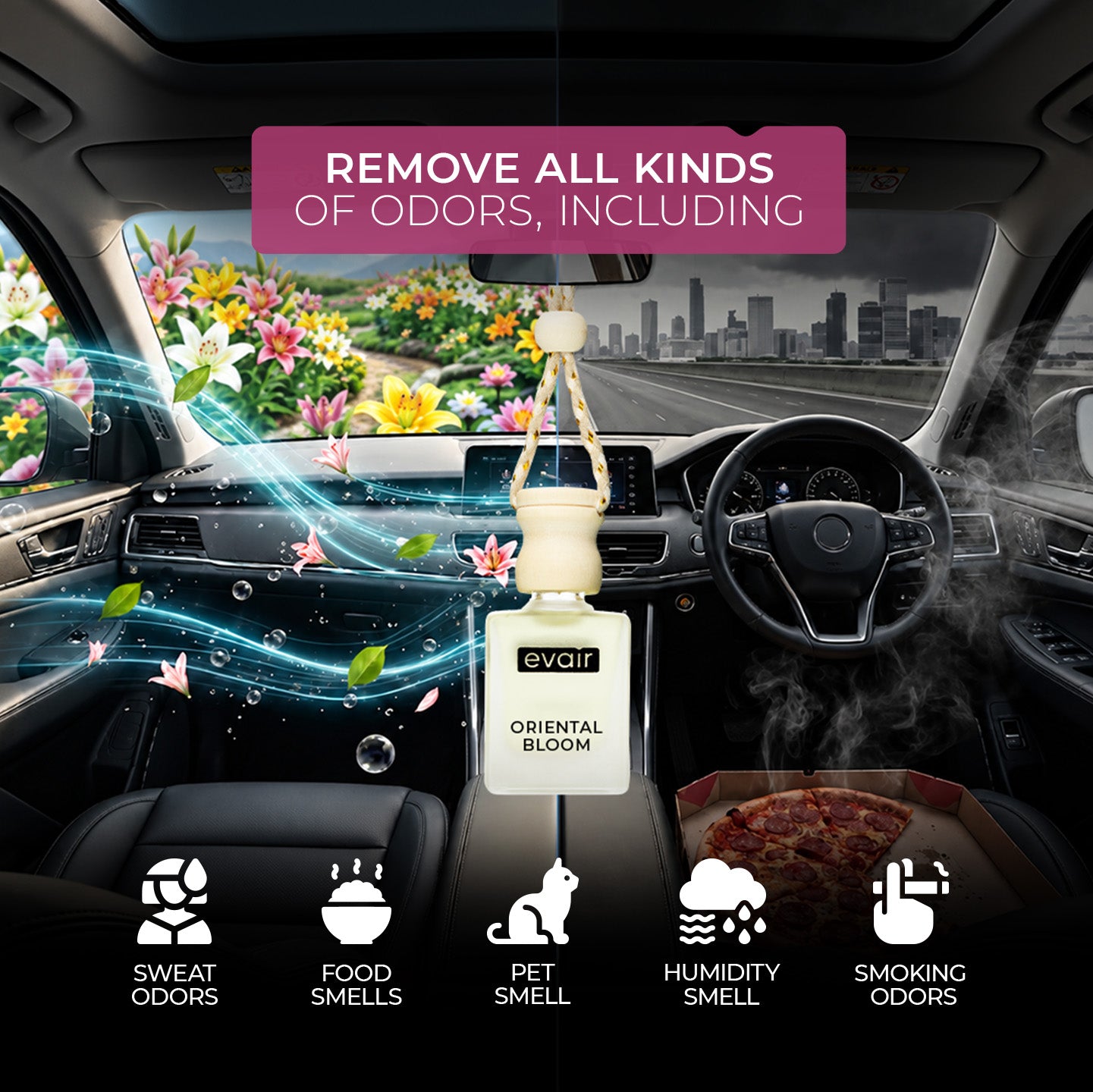 Oriental Bloom Car Freshener