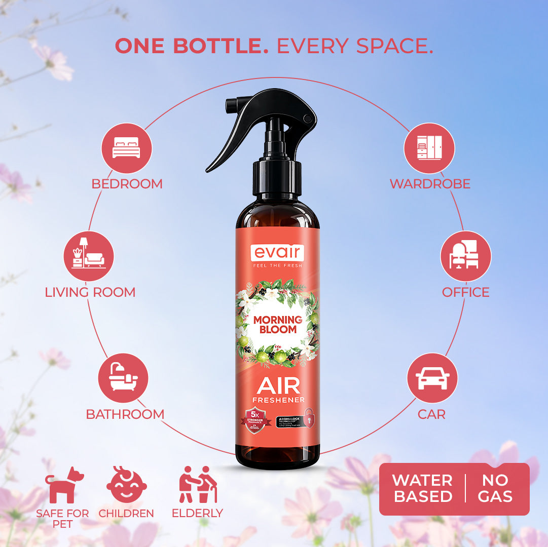 Evair Air Spray | Room Freshener Morning Bloom (200 ml)