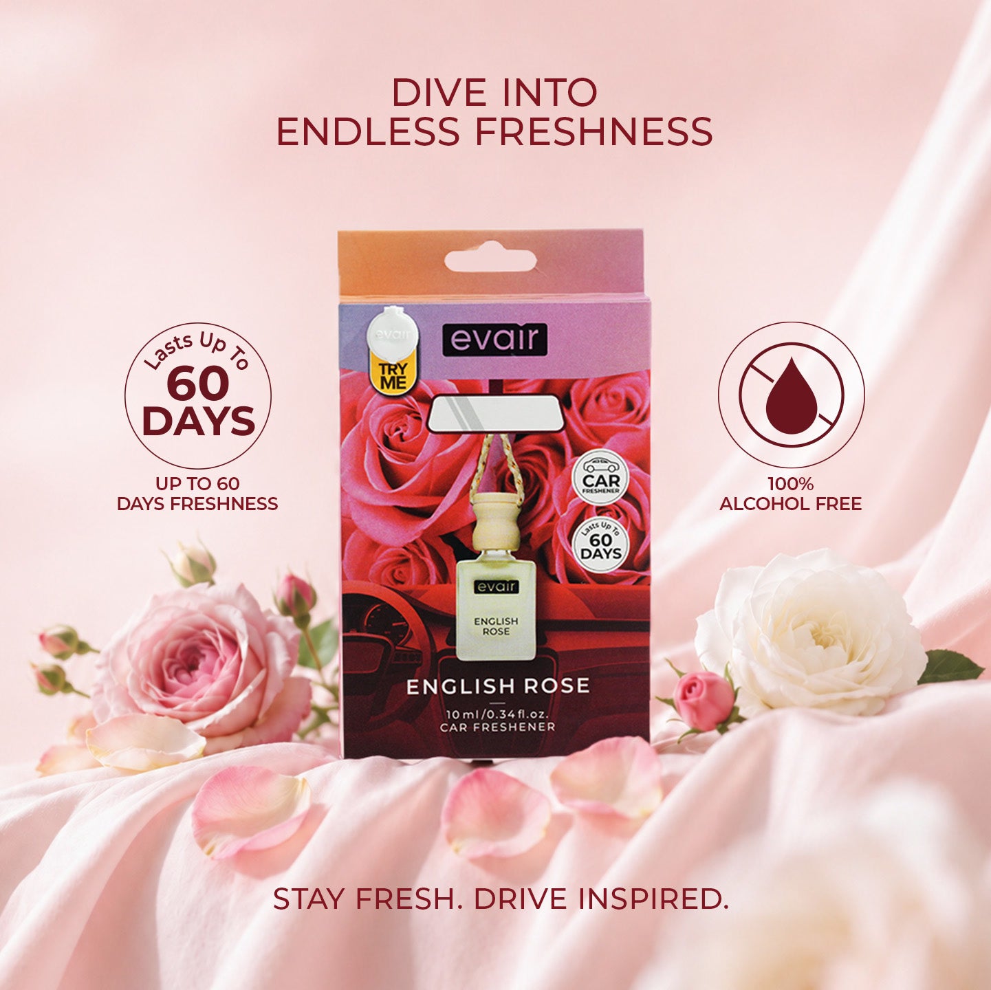 Floral Car Freshener