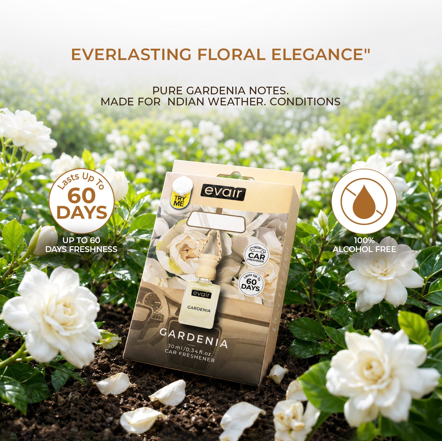 Gardenia Car Freshener