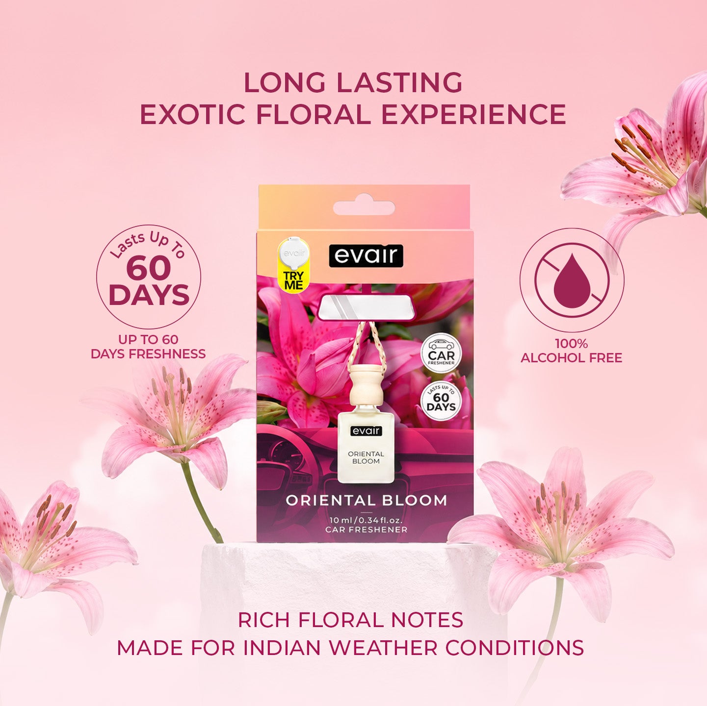 Oriental Bloom Car Freshener