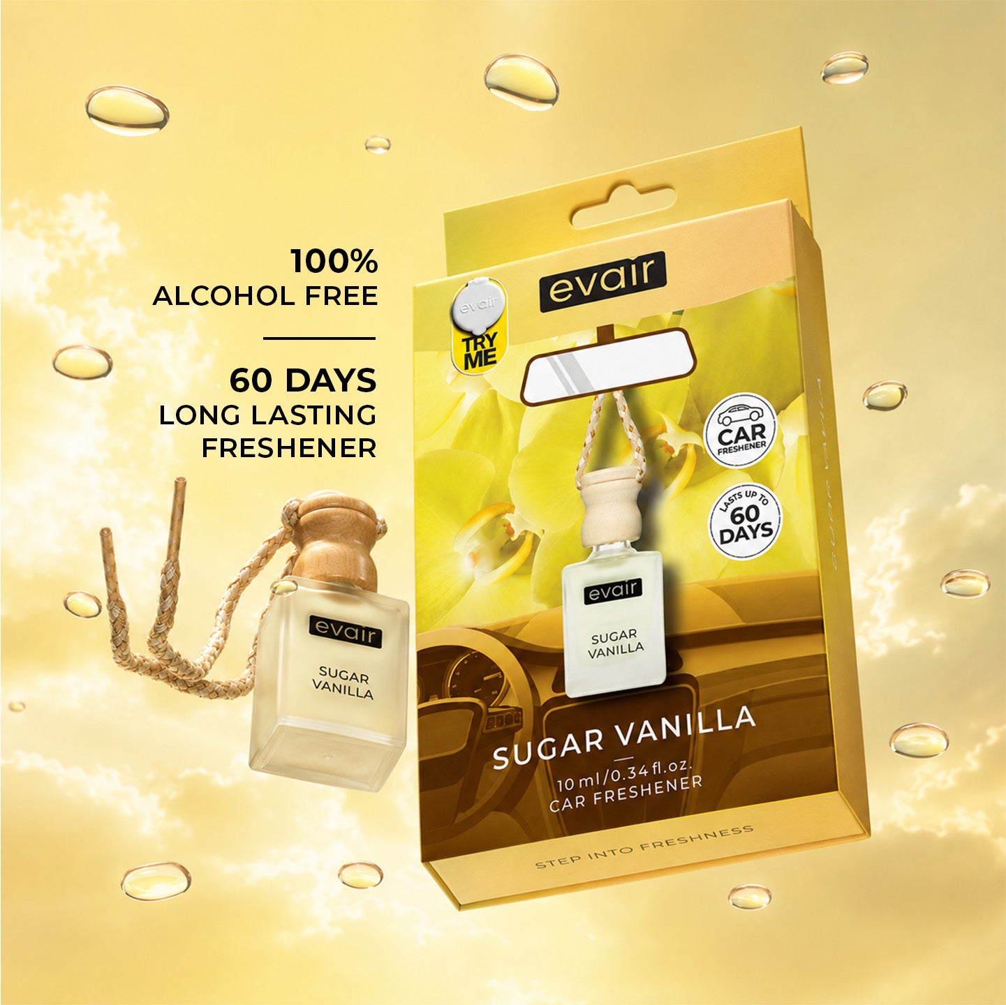 Sugar Vanilla Car Freshener