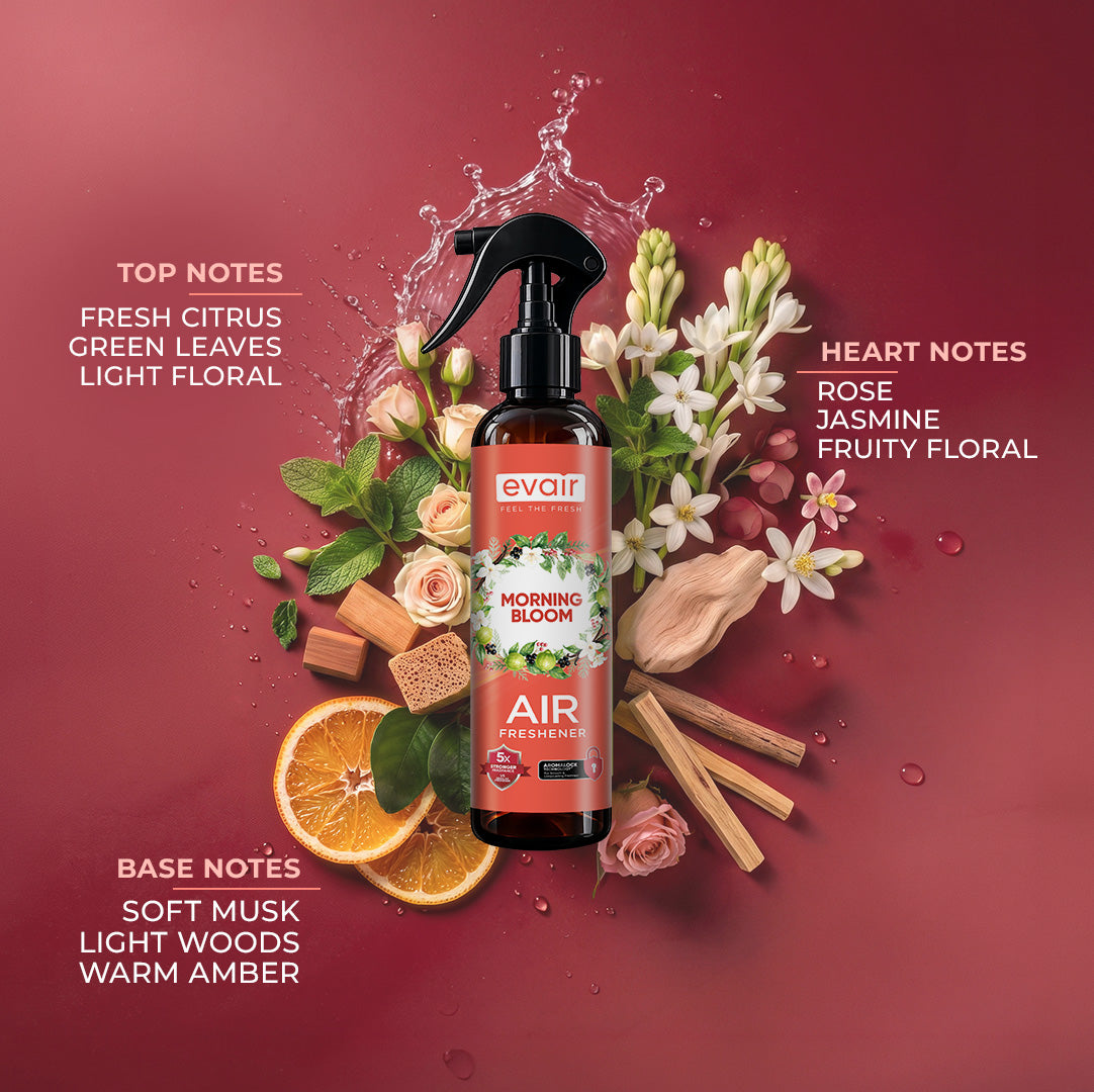 Evair Air Spray | Room Freshener Morning Bloom (200 ml)