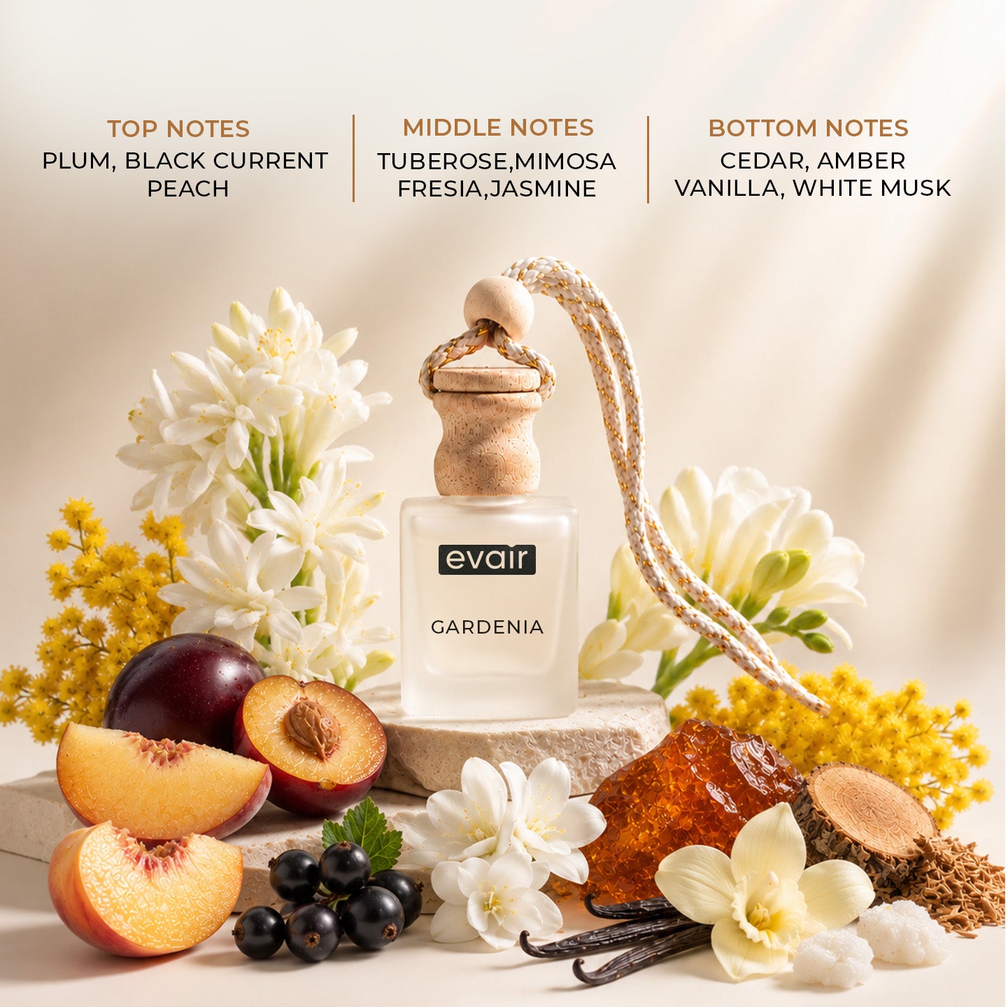 Gardenia Car Freshener