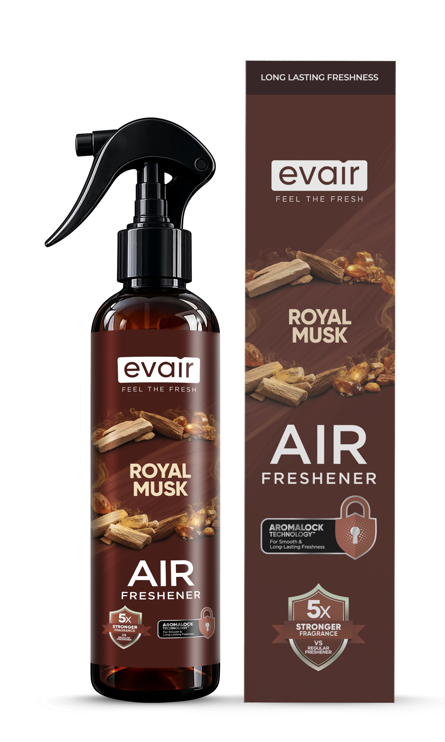 Evair Air Spray | Room Freshener Royal Musk (200 ml)