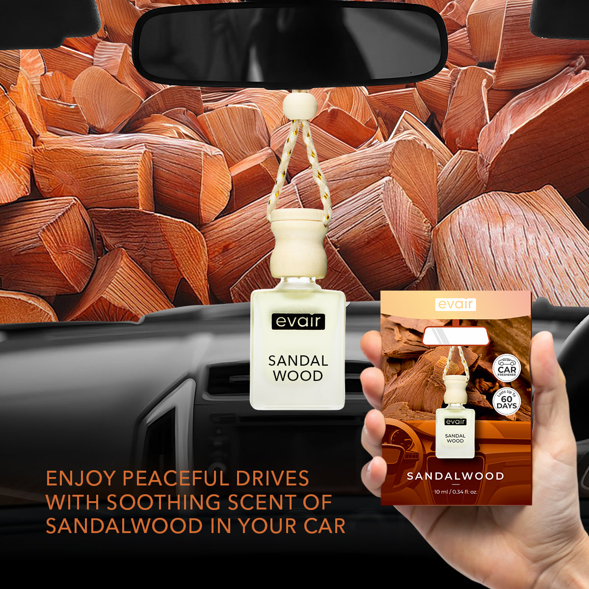 Sandalwood Car Freshener