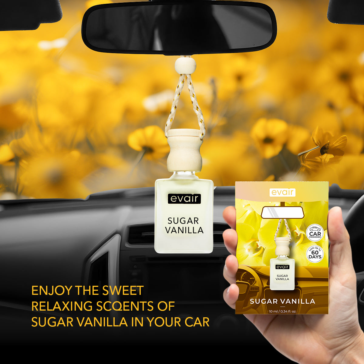Discover Evair Vanilla Car Fragrance Online Revive Car Smell Evair Car Perfume