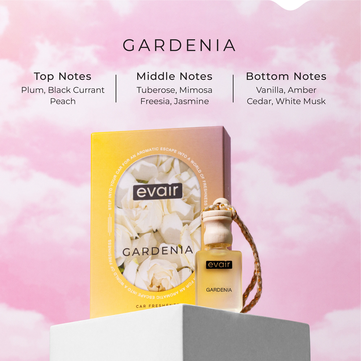 Gardenia Car Freshener