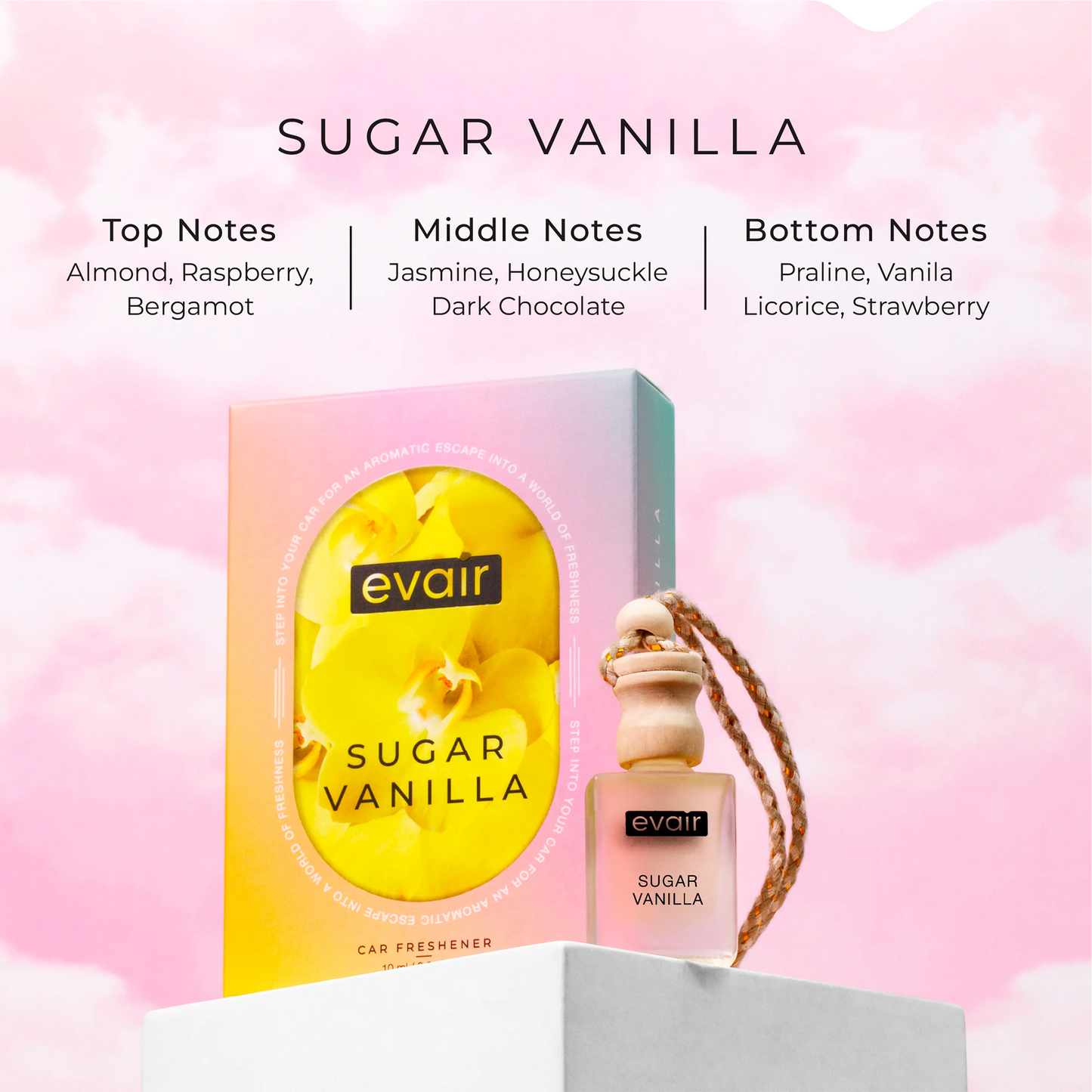 Sugar Vanilla Car Freshener